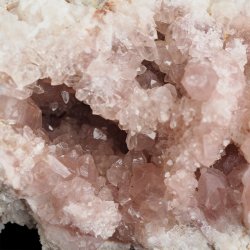 KWARC RÓŻOWY - "RÓŻOWY AMETYST", "PINK AMETHYST" - GEODA - 54 mm - ARGENTYNA