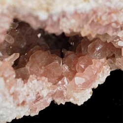 KWARC RÓŻOWY - "RÓŻOWY AMETYST", "PINK AMETHYST" - GEODA - 57 mm - ARGENTYNA