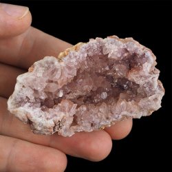 KWARC RÓŻOWY - "RÓŻOWY AMETYST", "PINK AMETHYST" - GEODA - 68 mm - ARGENTYNA