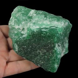 AWENTURYN SZMARAGDOWY (ZIELONY) - BRYŁKA - 118 mm - TANZANIA