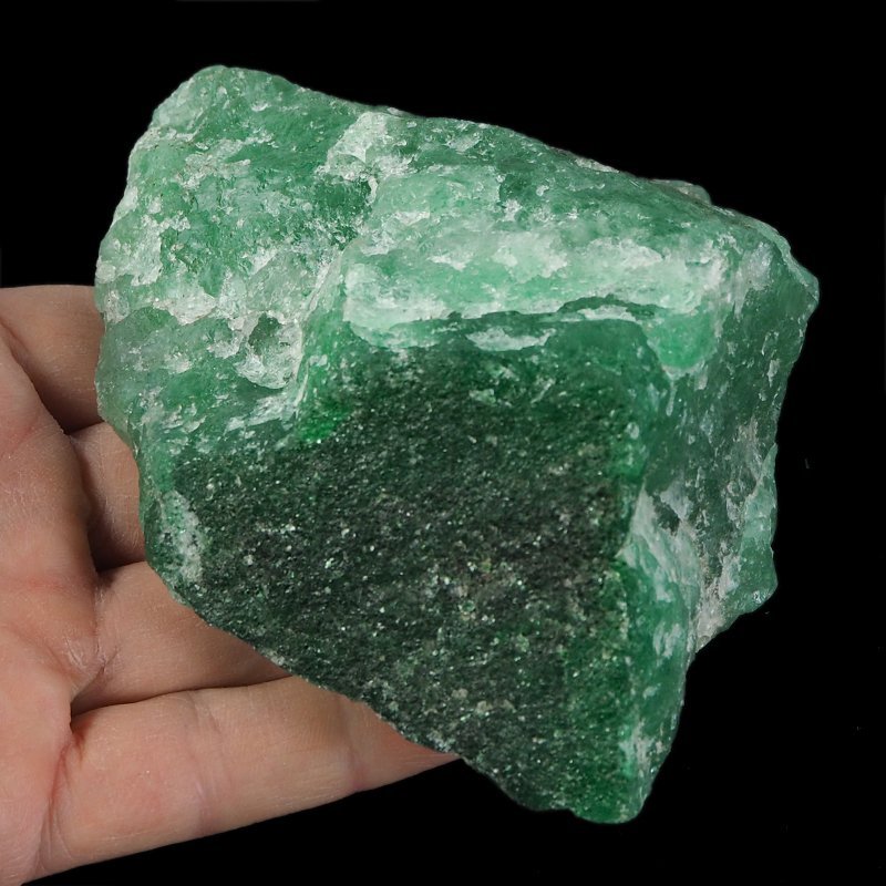 AWENTURYN SZMARAGDOWY (ZIELONY) - BRYŁKA - 118 mm - TANZANIA