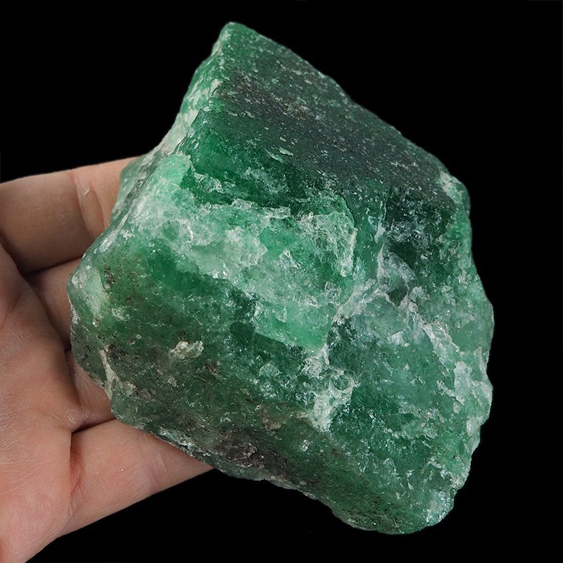 AWENTURYN SZMARAGDOWY (ZIELONY) - BRYŁKA - 118 mm - TANZANIA