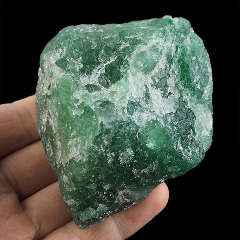 AWENTURYN SZMARAGDOWY (ZIELONY) - BRYŁKA - 91 mm - TANZANIA