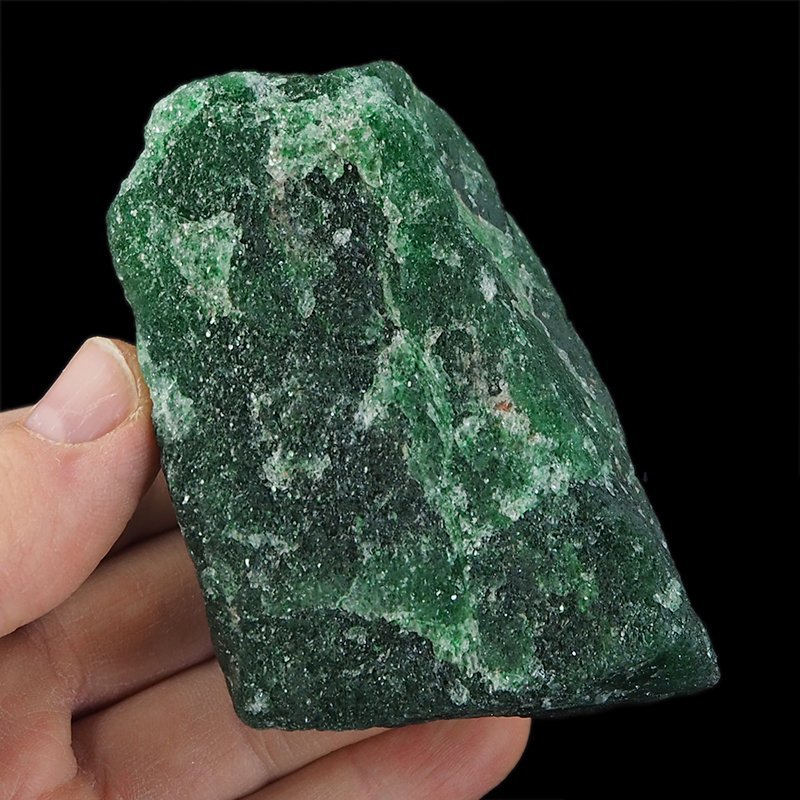 AWENTURYN SZMARAGDOWY (ZIELONY) - BRYŁKA - 89 mm - TANZANIA