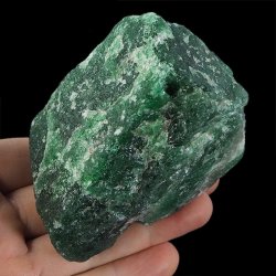 AWENTURYN SZMARAGDOWY (ZIELONY) - BRYŁKA - 89 mm - TANZANIA