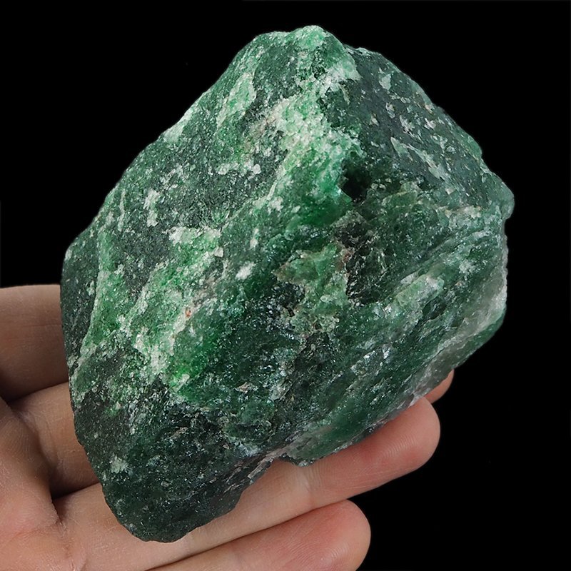 AWENTURYN SZMARAGDOWY (ZIELONY) - BRYŁKA - 89 mm - TANZANIA