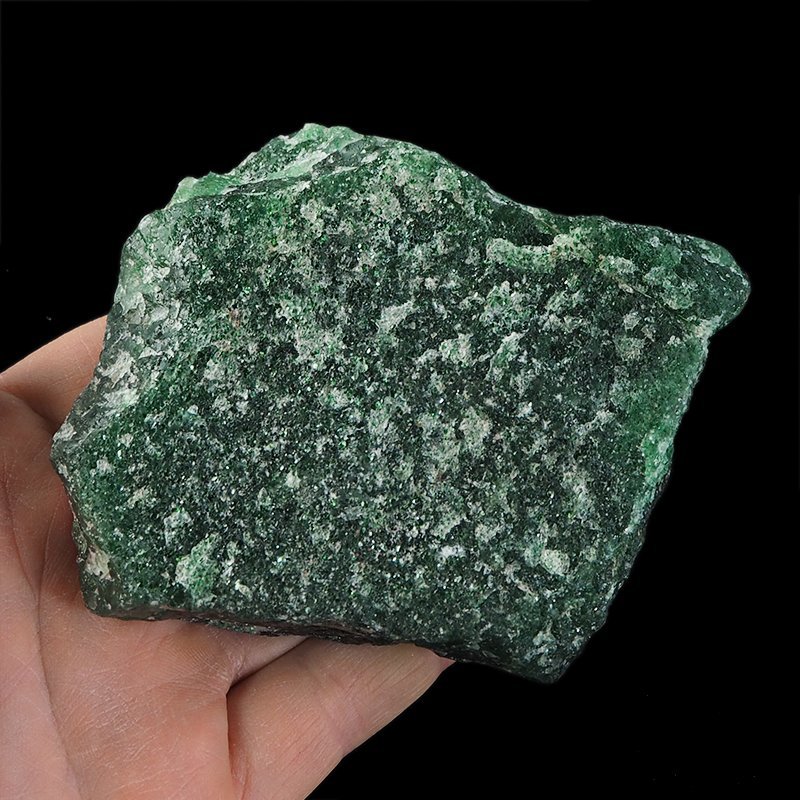 AWENTURYN SZMARAGDOWY (ZIELONY) - BRYŁKA - 102 mm - TANZANIA
