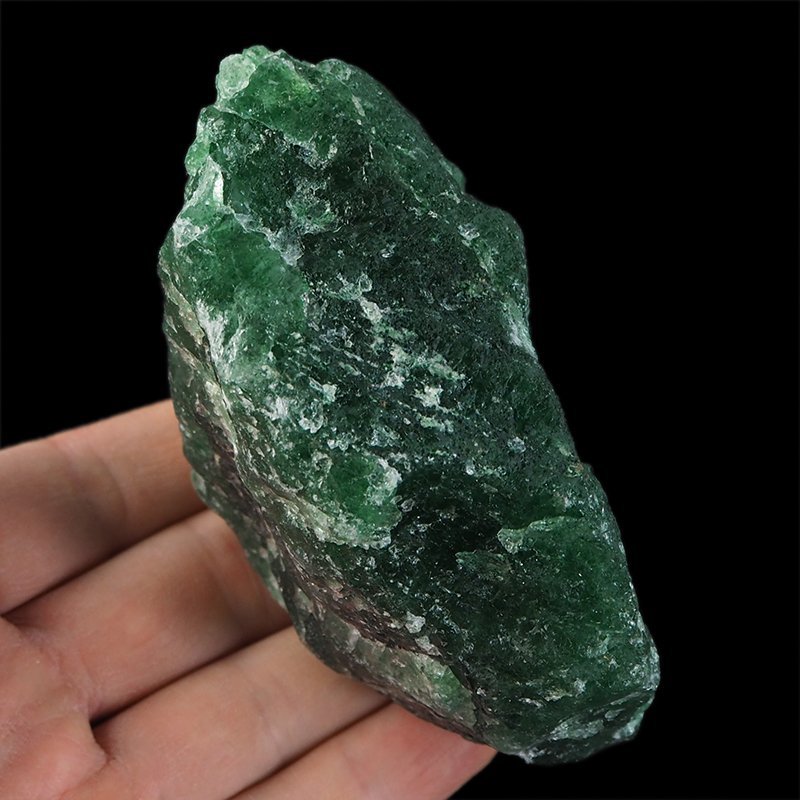 AWENTURYN SZMARAGDOWY (ZIELONY) - BRYŁKA - 102 mm - TANZANIA