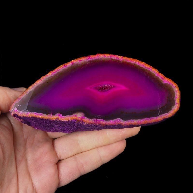AGAT RÓŻOWY - 118 mm - BRAZYLIA