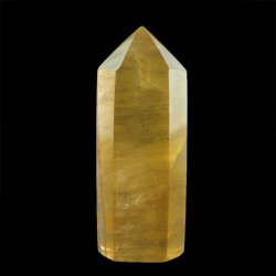 ŻÓŁTY FLUORYT - OBELISK Z NATURALNEGO KAMIENIA - 59 mm