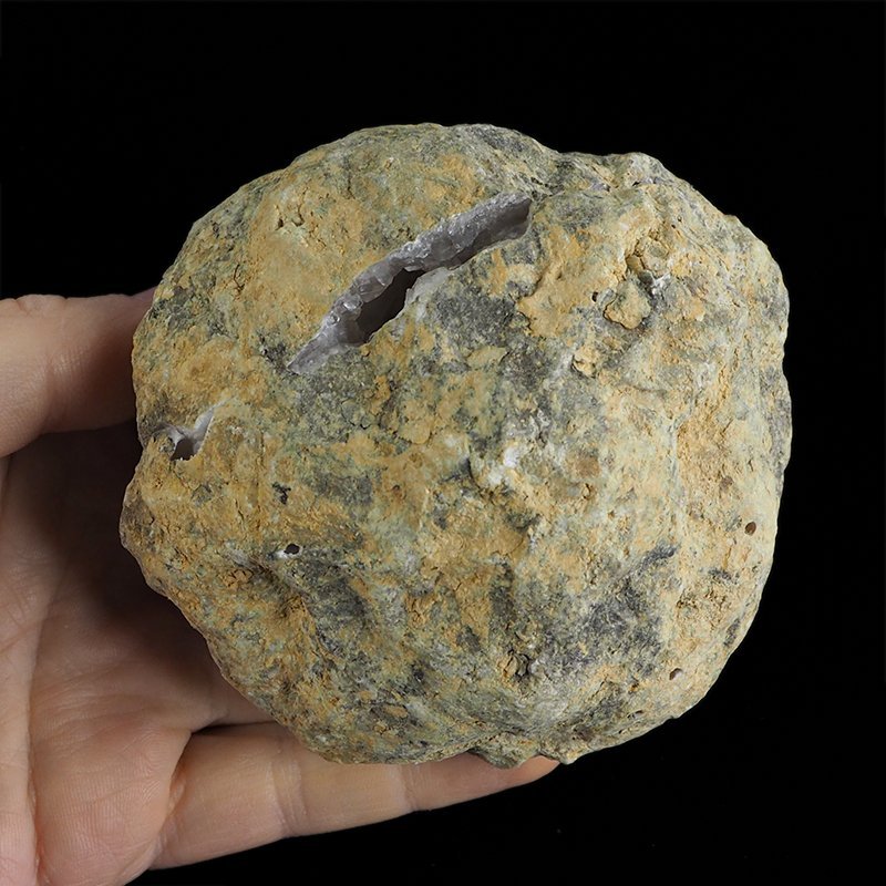 KRYSZTAŁ GÓRSKI - KOMPLETNA GEODA - 89 mm - MAROKO