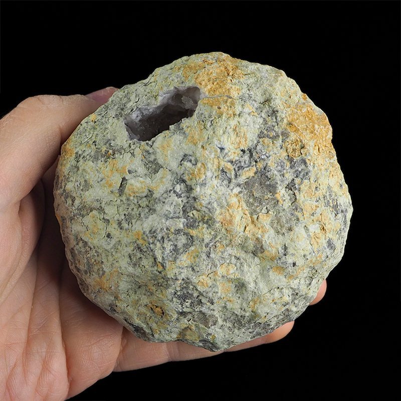 KRYSZTAŁ GÓRSKI - KOMPLETNA GEODA - 91 mm - MAROKO