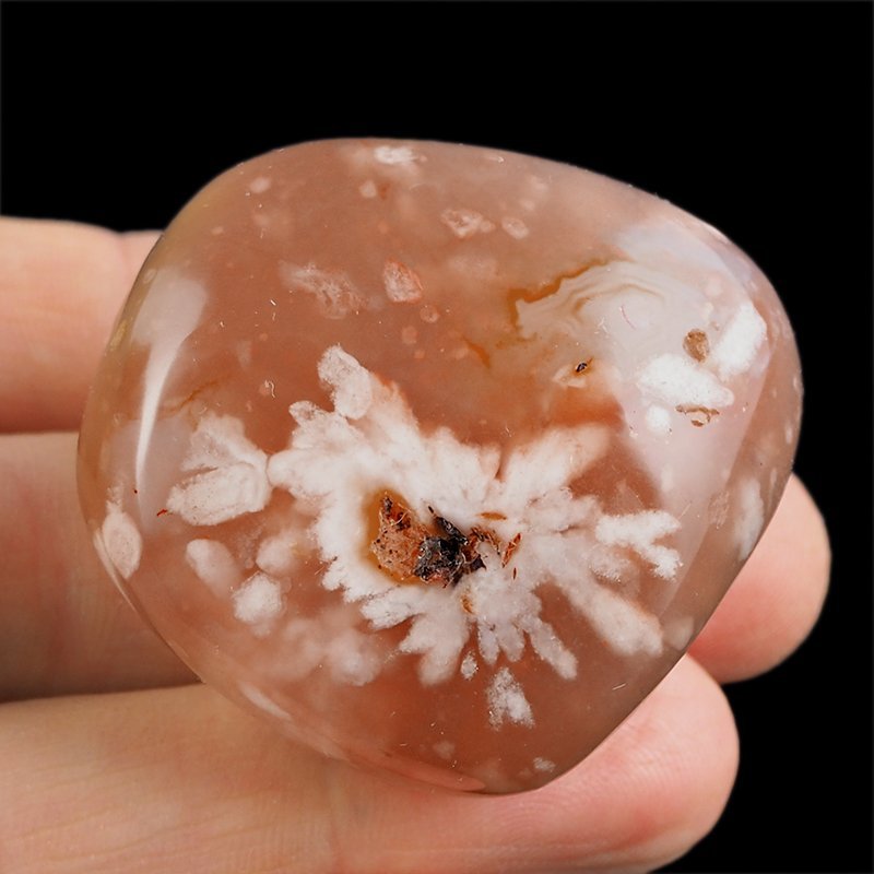 AGAT KWIATOWY - OTOCZAK - 42 mm - MADAGASKAR