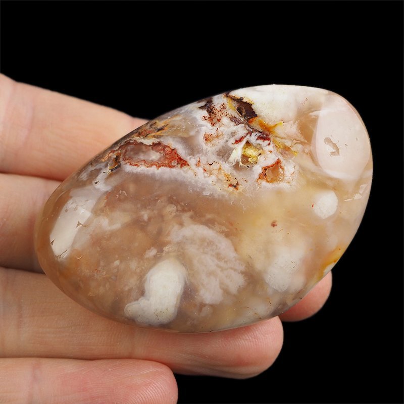 AGAT KWIATOWY - OTOCZAK - 59 mm - MADAGASKAR