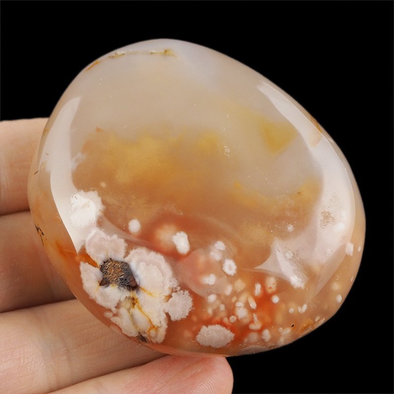 AGAT KWIATOWY - OTOCZAK - 61 mm - MADAGASKAR