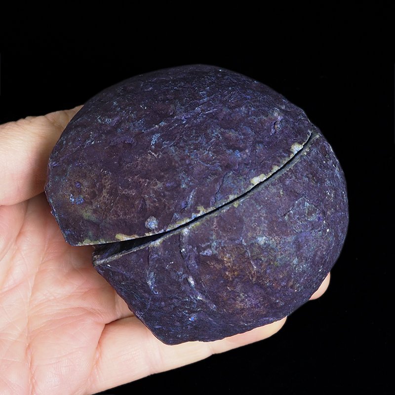 AGAT FIOLETOWY - DWIE POŁÓWKI - 73 mm - BRAZYLIA