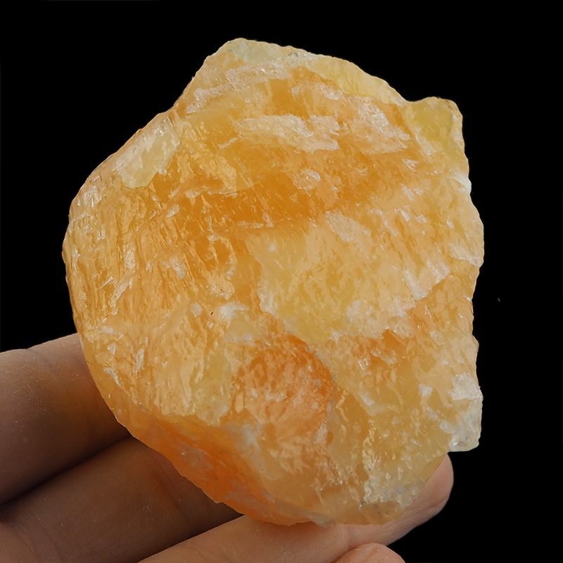 KALCYT POMARAŃCZOWY - BRYŁKA - 76 mm - MEKSYK