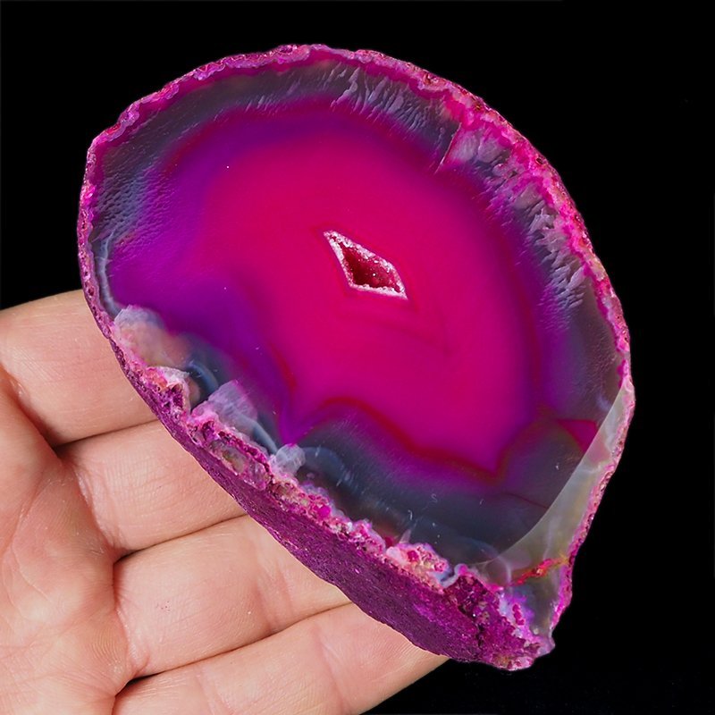 AGAT RÓŻOWY - 89 mm - BRAZYLIA