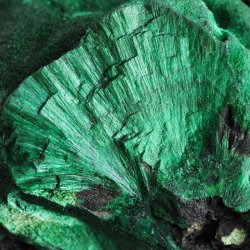 MALACHIT - SUROWY - IGIEŁKOWE KRYSZTAŁY - 55 mm - KONGO