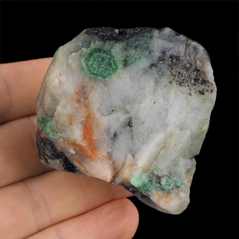 SZMARAGD, MOLIBDENIT - 58 mm - BRAZYLIA
