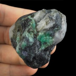 SZMARAGD, MOLIBDENIT - 54 mm - BRAZYLIA