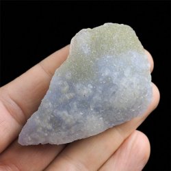 CHALCEDON NIEBIESKI (BŁĘKITNY) - 66 mm - MALAWI