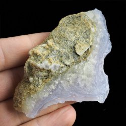 CHALCEDON NIEBIESKI (BŁĘKITNY) - 81 mm - MALAWI
