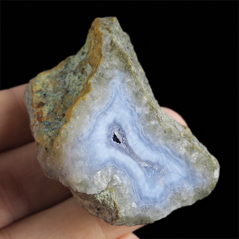 CHALCEDON NIEBIESKI (BŁĘKITNY) - 53 mm - MALAWI