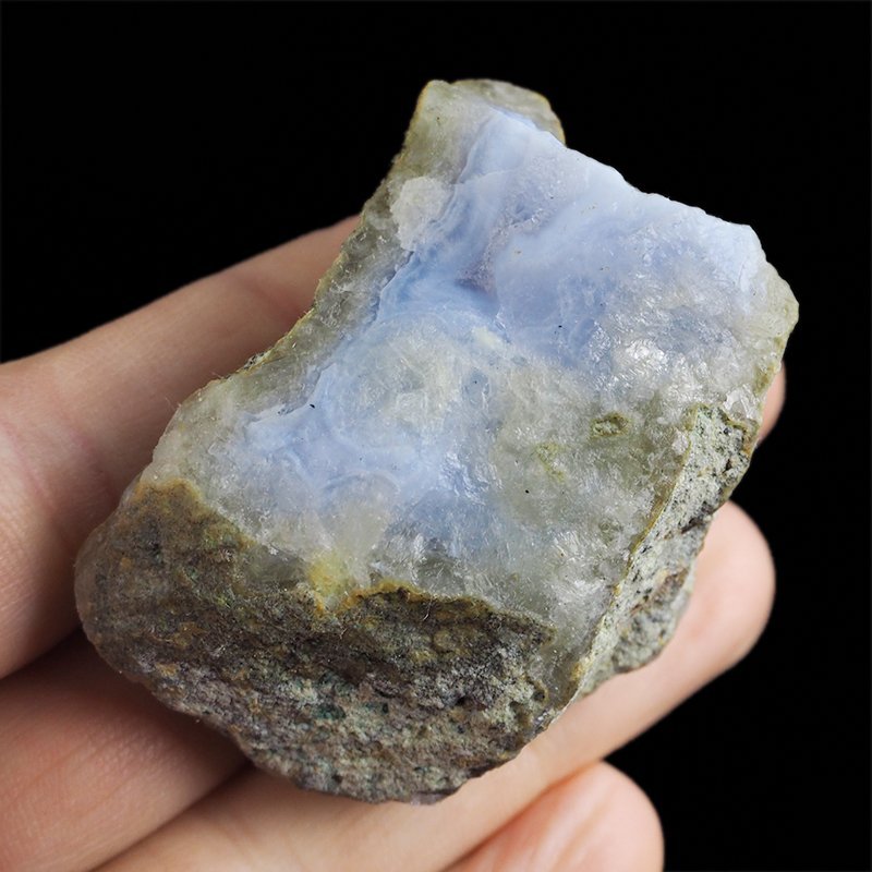 CHALCEDON NIEBIESKI (BŁĘKITNY) - 53 mm - MALAWI