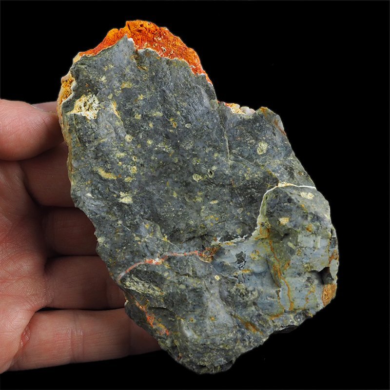 REALGAR, AURYPIGMENT, CHALCEDON - 113 mm - INDONEZJA