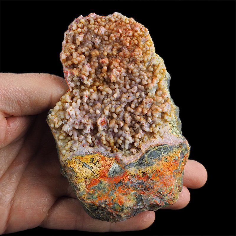 REALGAR, AURYPIGMENT, CHALCEDON - 113 mm - INDONEZJA