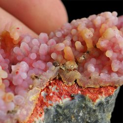 REALGAR, AURYPIGMENT, CHALCEDON - 67 mm - INDONEZJA
