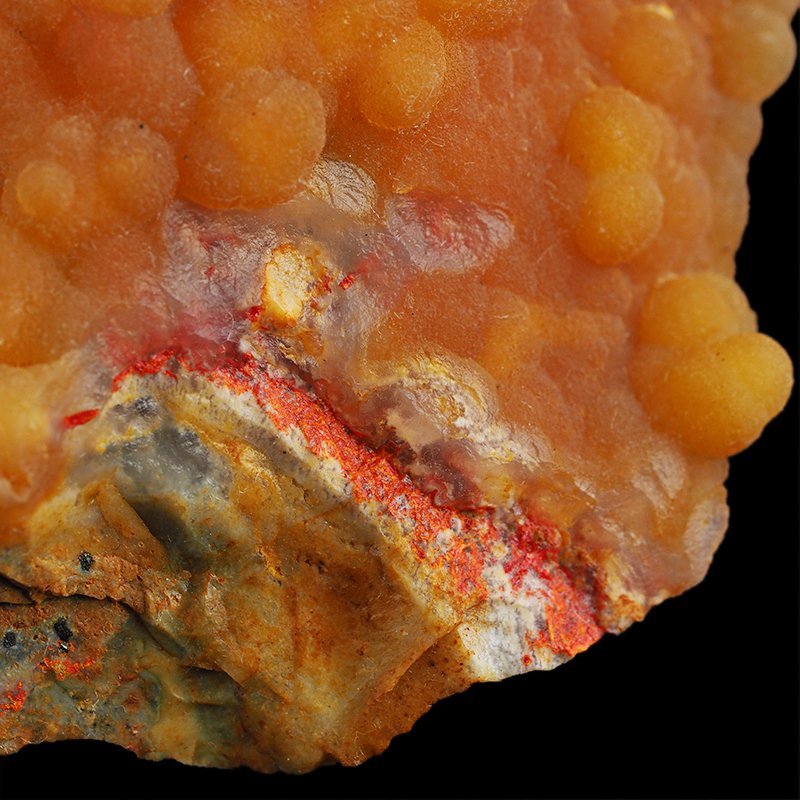 REALGAR, AURYPIGMENT, CHALCEDON - 104 mm - INDONEZJA