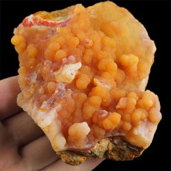 REALGAR, AURYPIGMENT, CHALCEDON - 104 mm - INDONEZJA