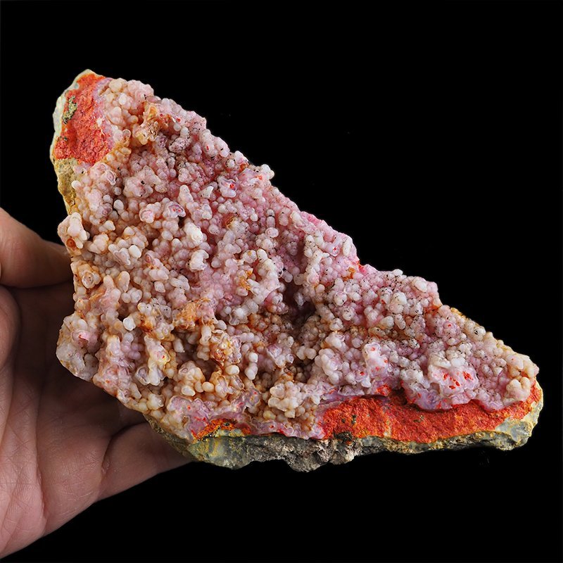 REALGAR, AURYPIGMENT, CHALCEDON - 179 mm - INDONEZJA