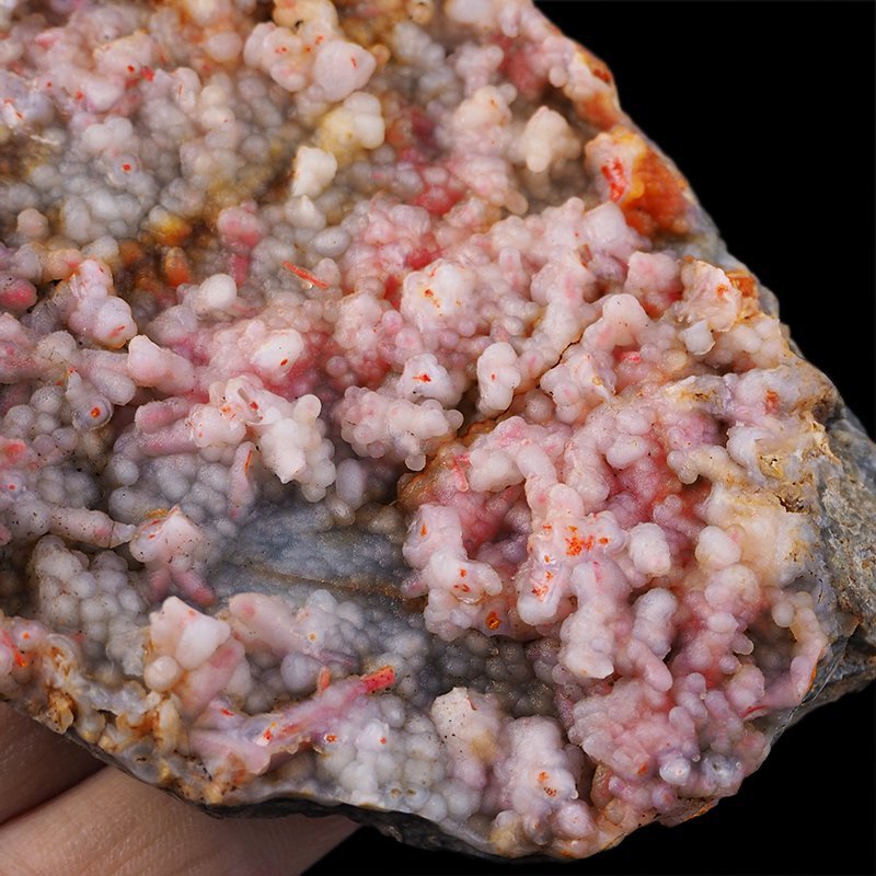 REALGAR, AURYPIGMENT, CHALCEDON - 115 mm - INDONEZJA