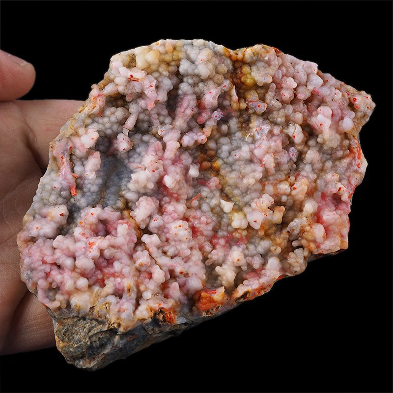 REALGAR, AURYPIGMENT, CHALCEDON - 115 mm - INDONEZJA