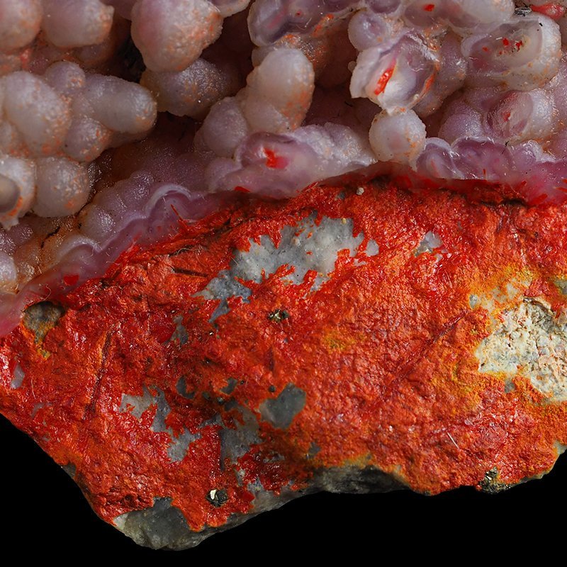 REALGAR, AURYPIGMENT, CHALCEDON - 128 mm - INDONEZJA