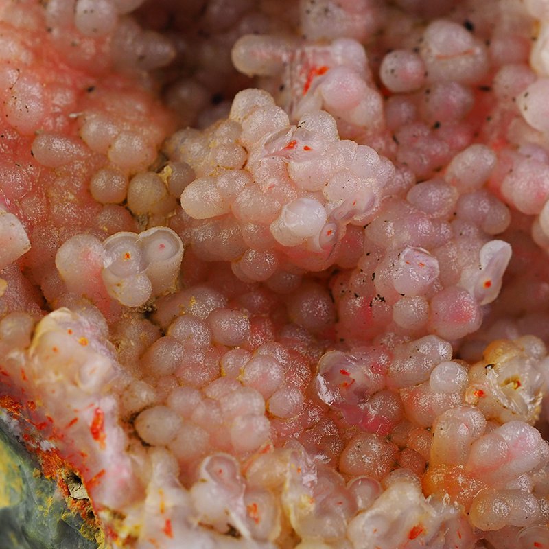 REALGAR, AURYPIGMENT, CHALCEDON - 94 mm - INDONEZJA