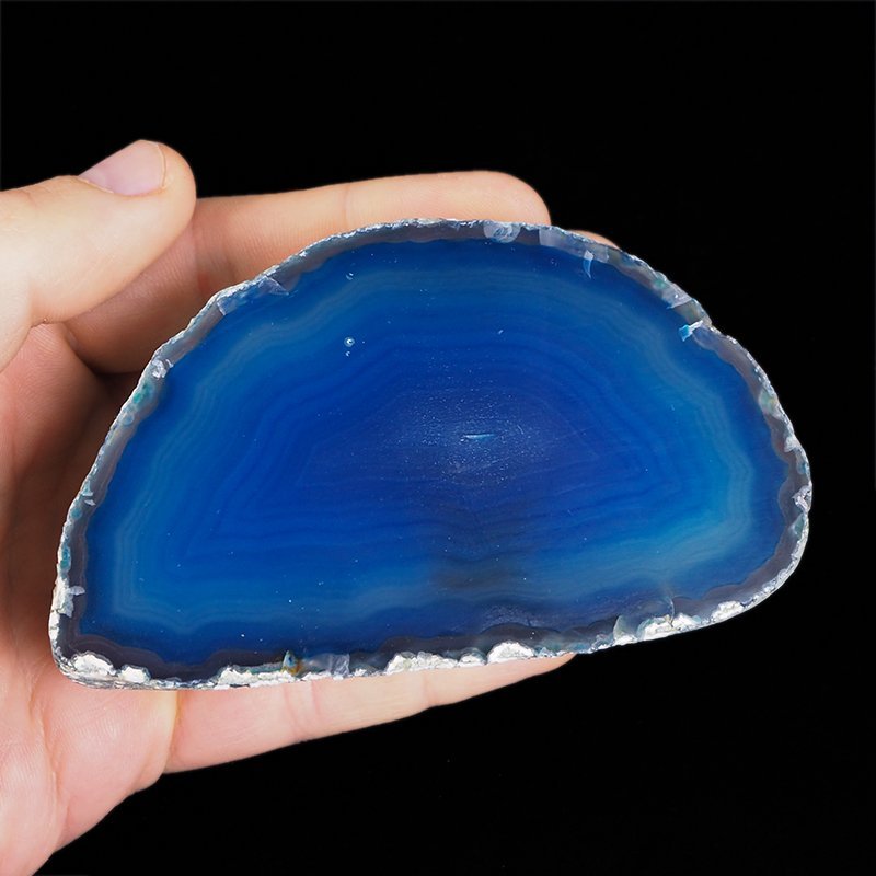 AGAT NIEBIESKI - 100 mm - BRAZYLIA