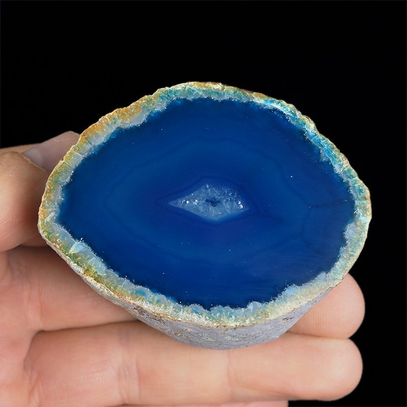 AGAT NIEBIESKI - 62 mm - BRAZYLIA