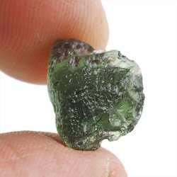 MOŁDAWIT - TEKTYT - 13 mm - CZECHY