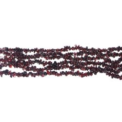 GRANAT - NASZYJNIK Z ZAPIĘCIEM - 45cm