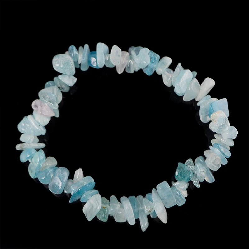 AKWAMARYN - BRANSOLETKA